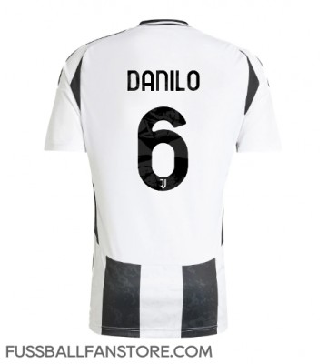 Juventus Danilo Luiz #6 Replik Heimtrikot 2024-25 Kurzarm